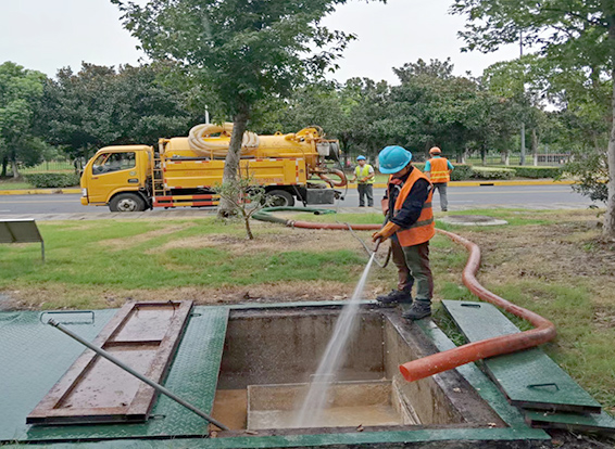 玄武化油池清理