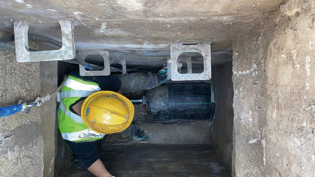 玄武HDPE短管内衬法